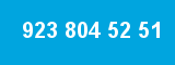 923 804 52 51 923 804 52 51